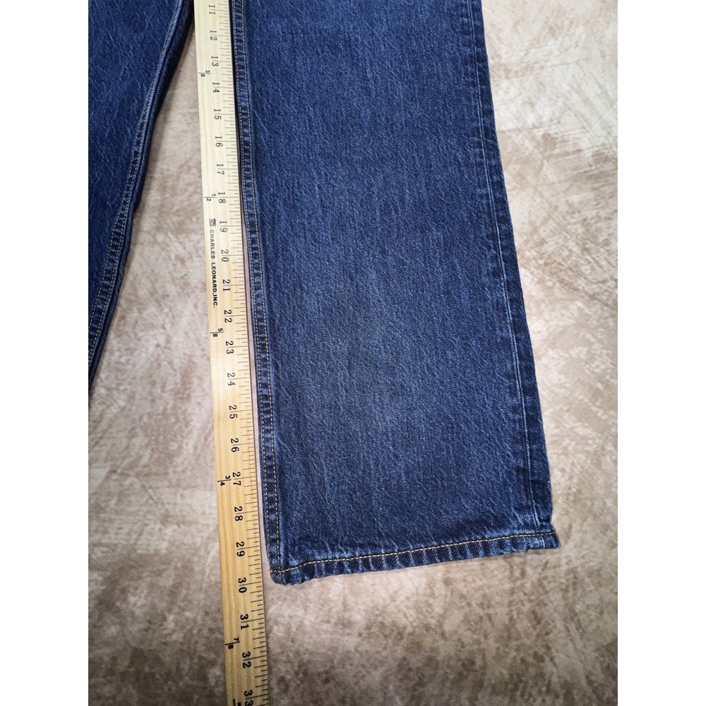 Abercrombie & Fitch Womens The Loose High Rise Dark Wash Jeans Size 24 / 00 NWT - Picture 2 of 8